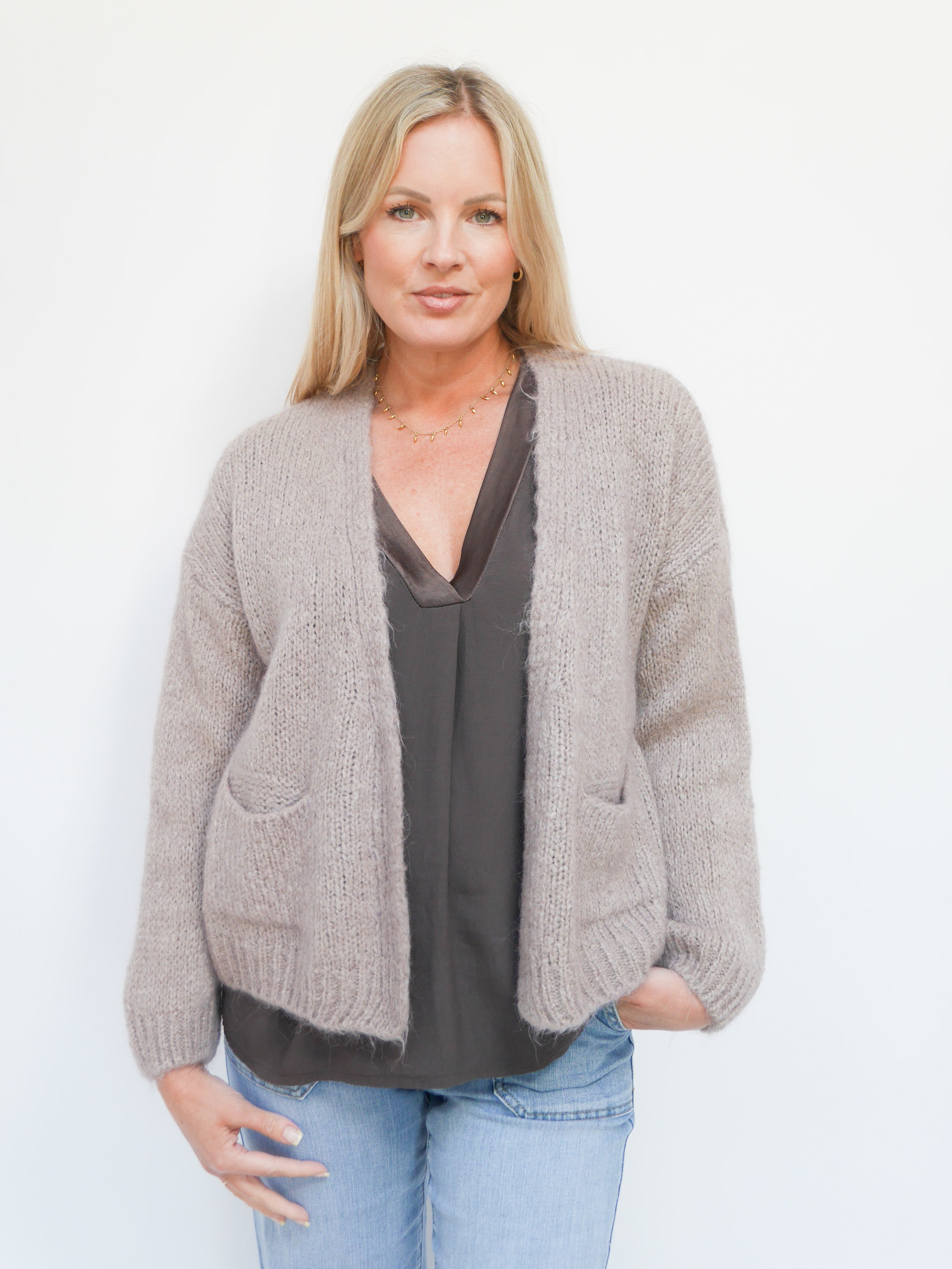 Elle Cardigan Mocha