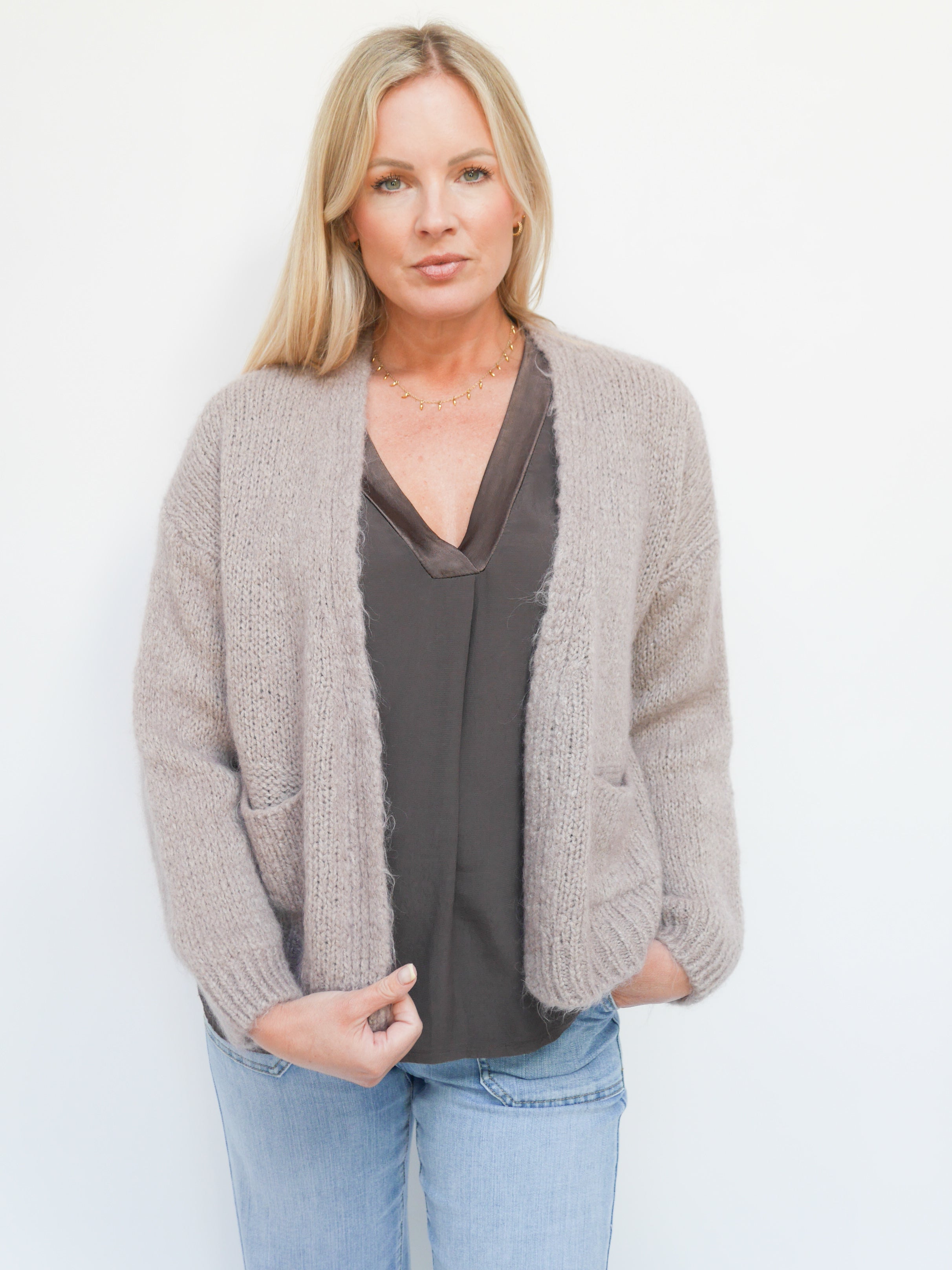 Elle Cardigan Mocha