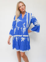 Victoria Dress Royal Blue