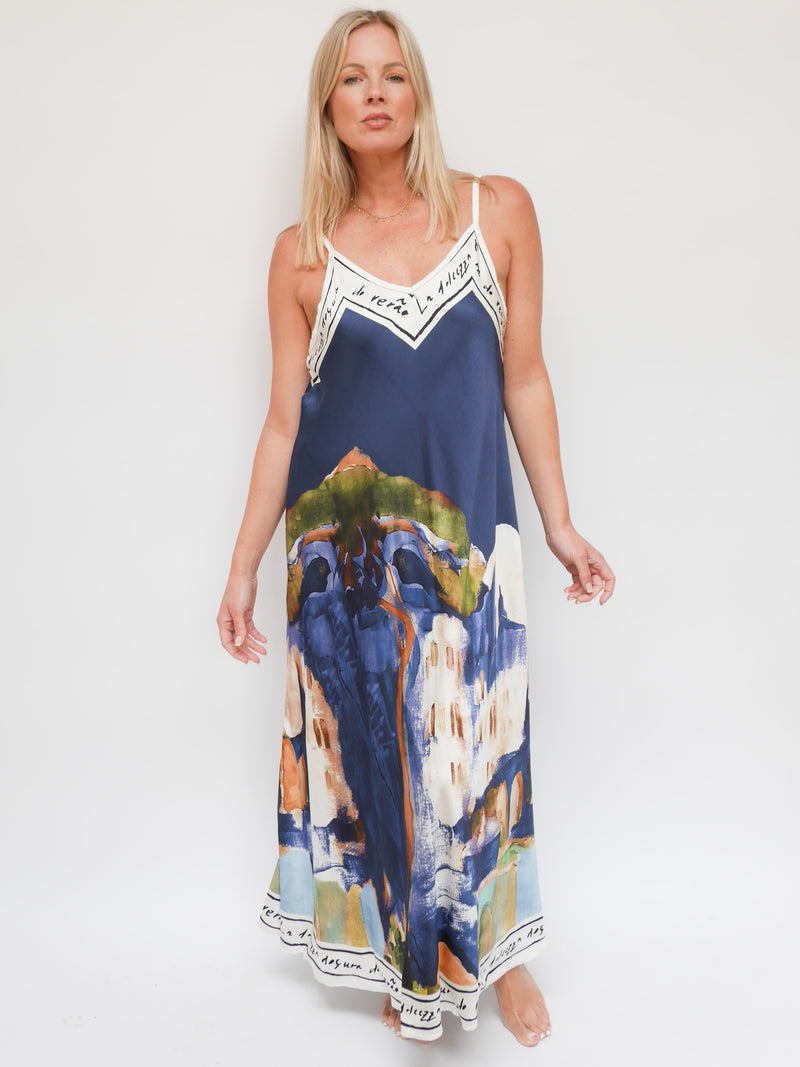 Monique Dress Navy