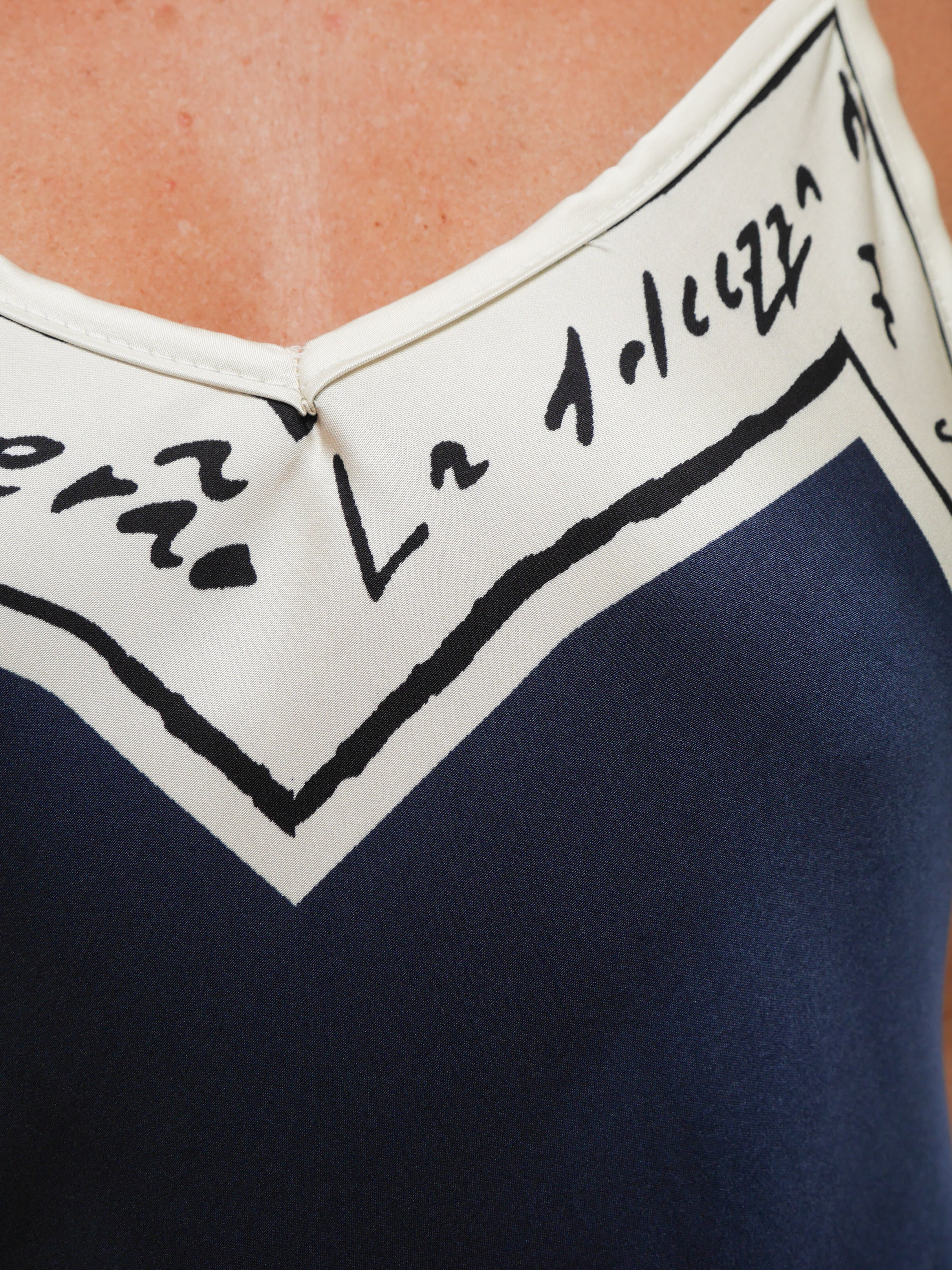 Monique Dress Navy