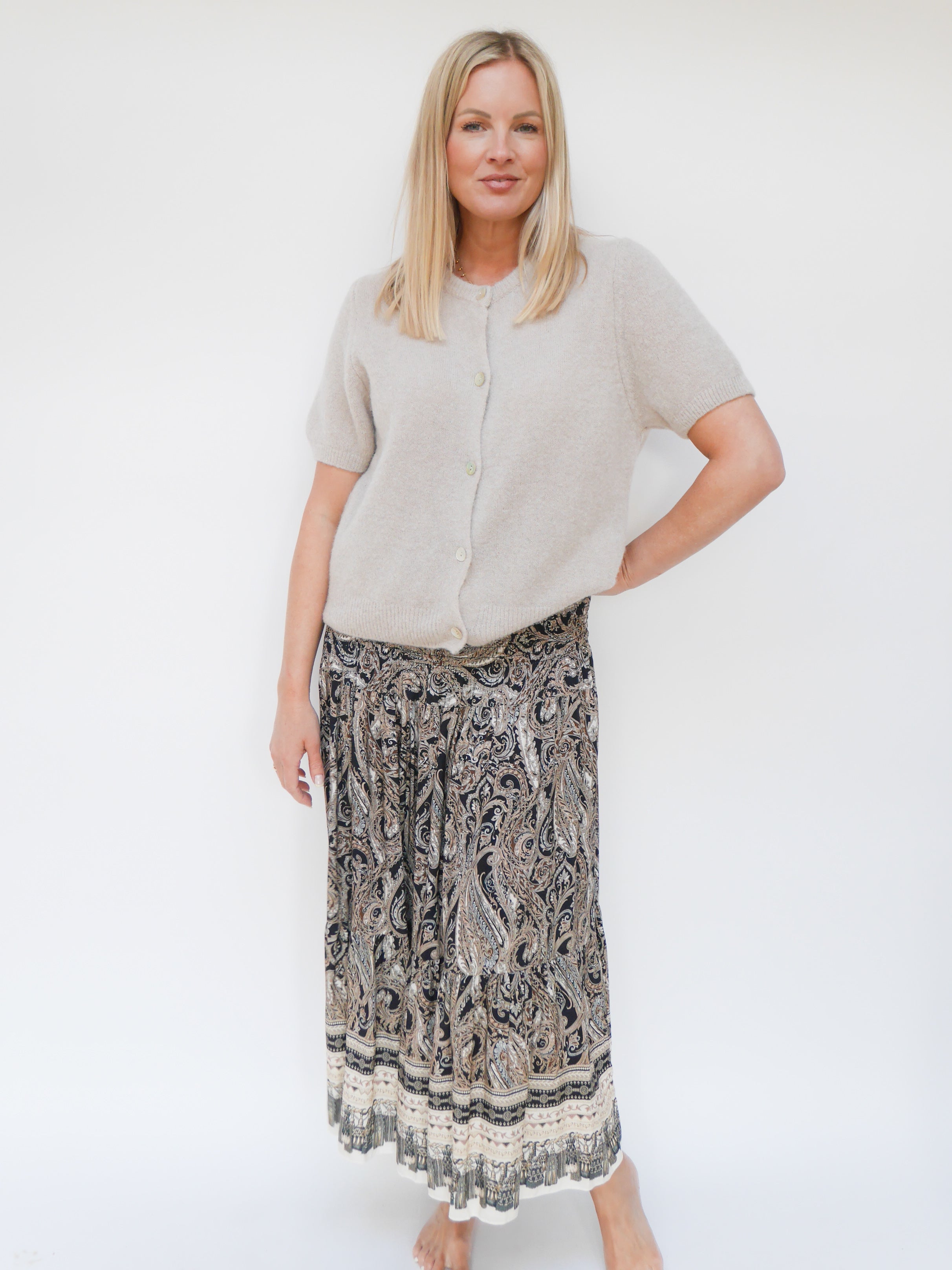 Renee Skirt Dress Black