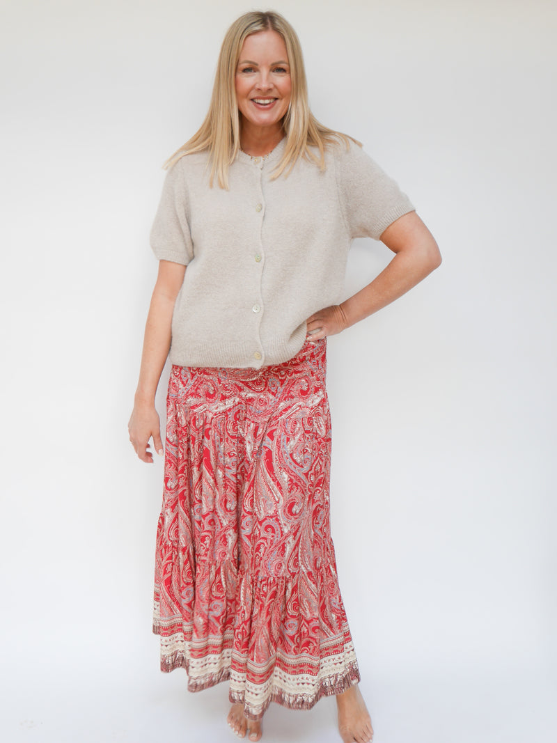 Renee Skirt Dress Red