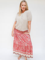 Renee Skirt Dress Red