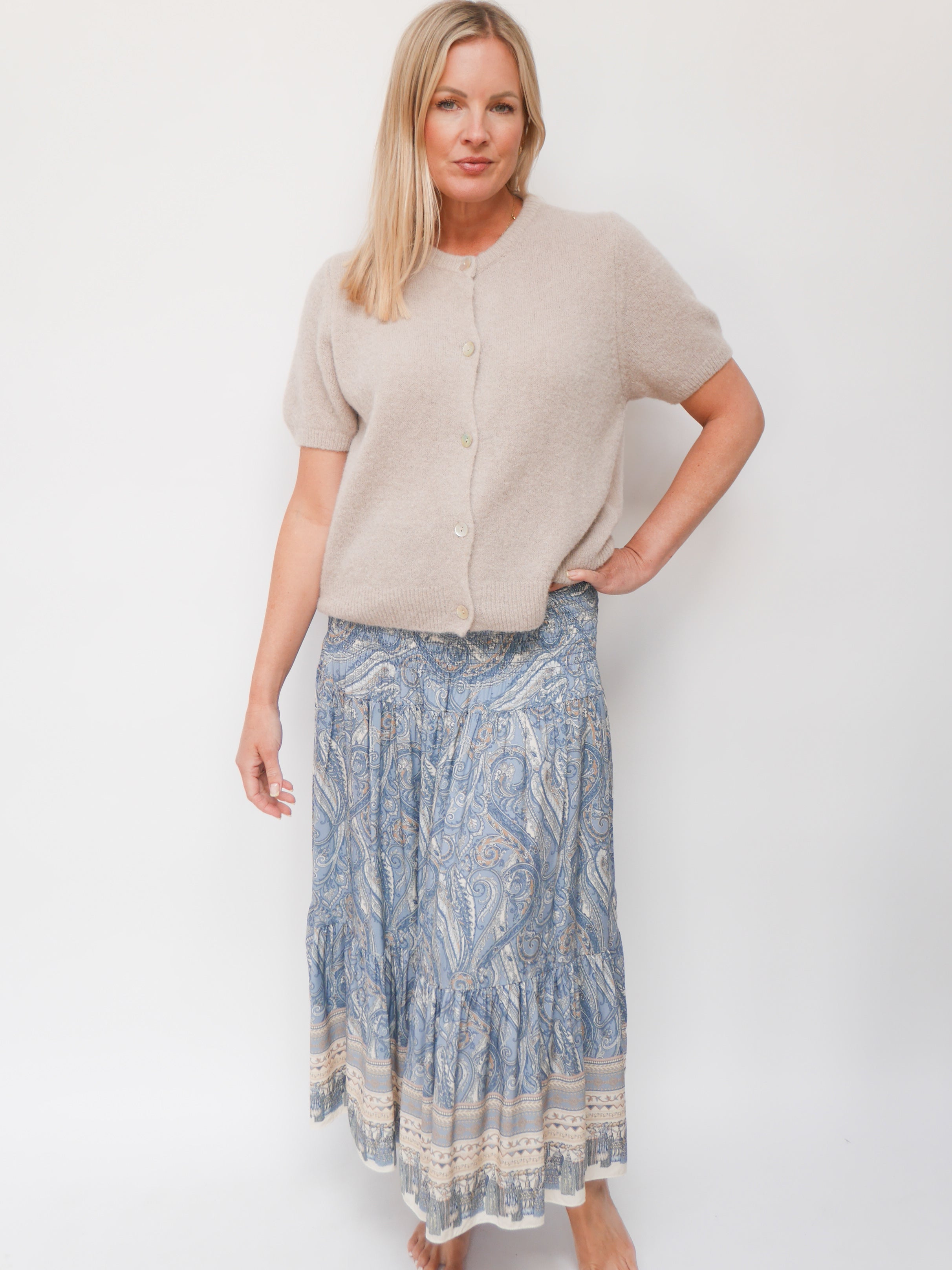 Renee Skirt Dress Blue