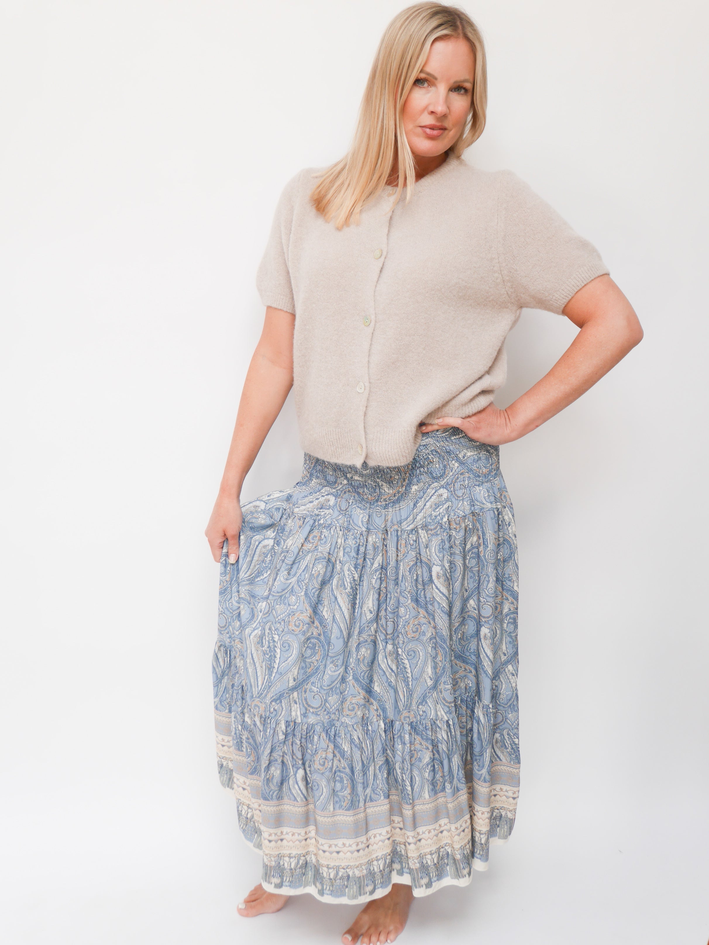 Renee Skirt Dress Blue