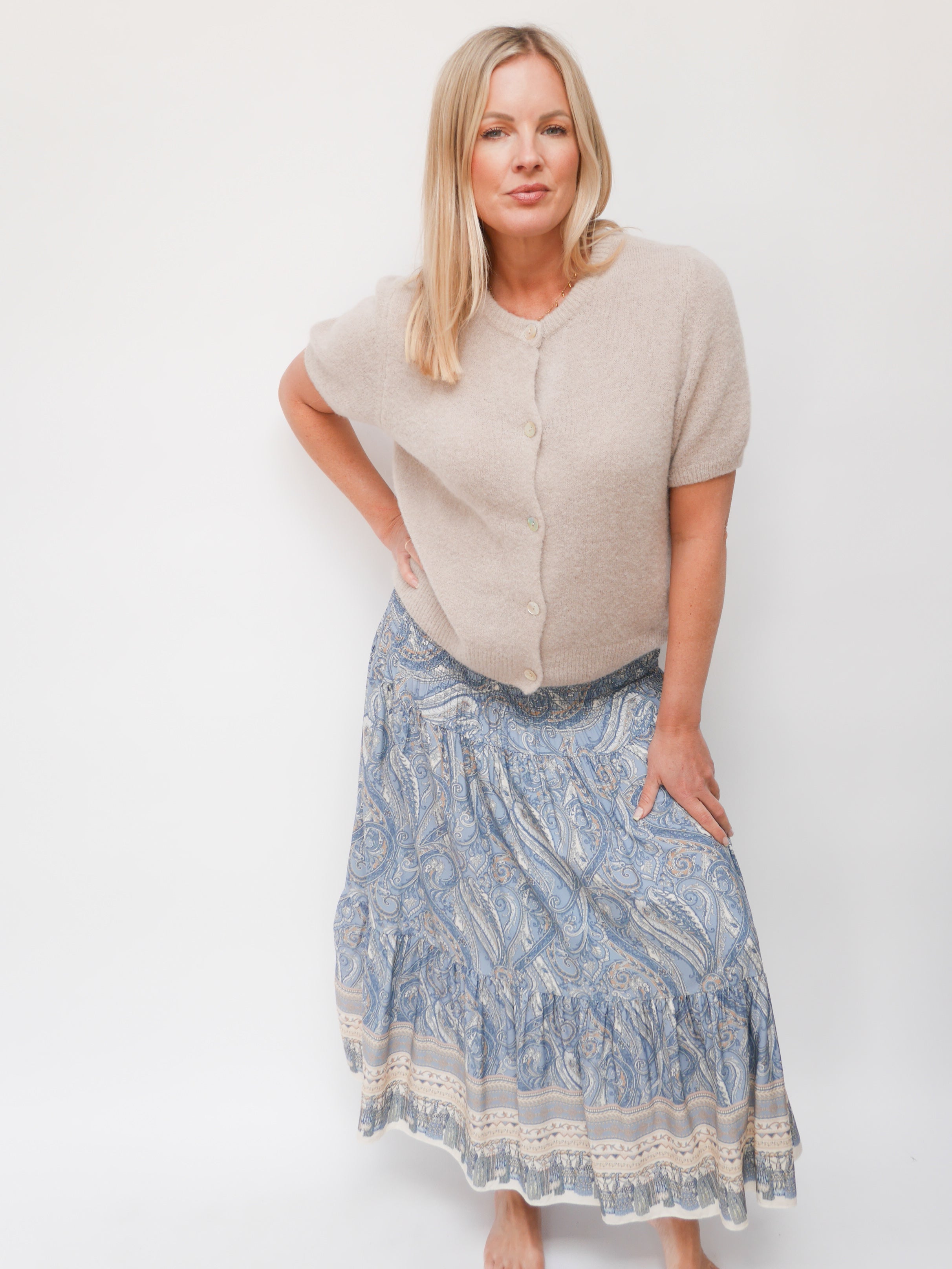 Renee Skirt Dress Blue