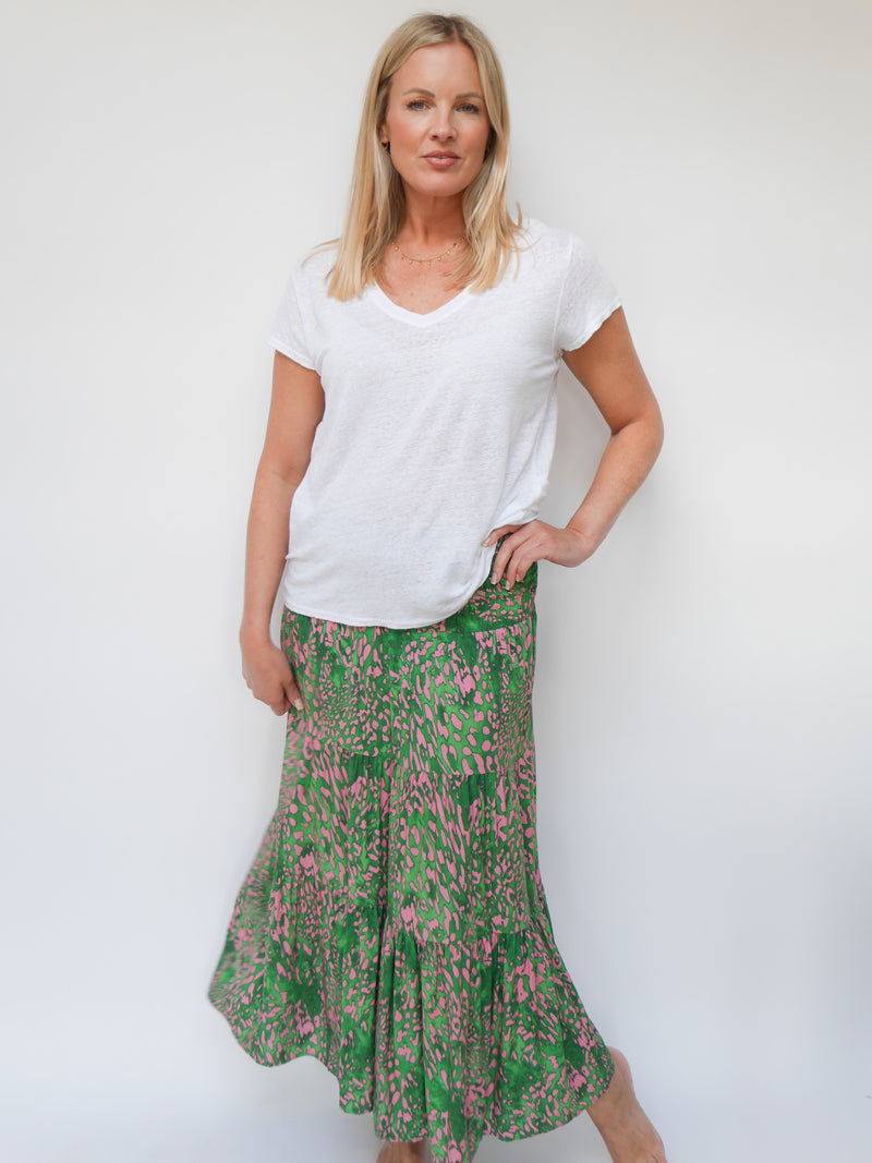 Layla Skirt Dress Emerald