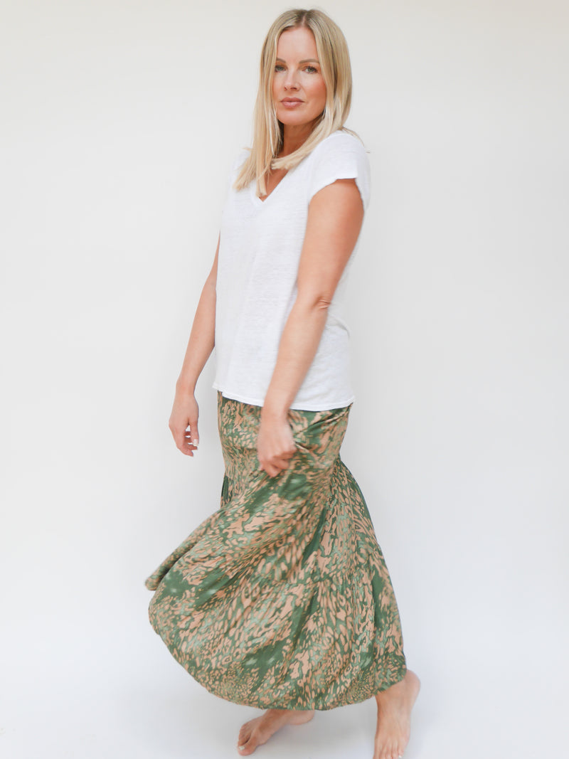 Layla Skirt Dress Khaki
