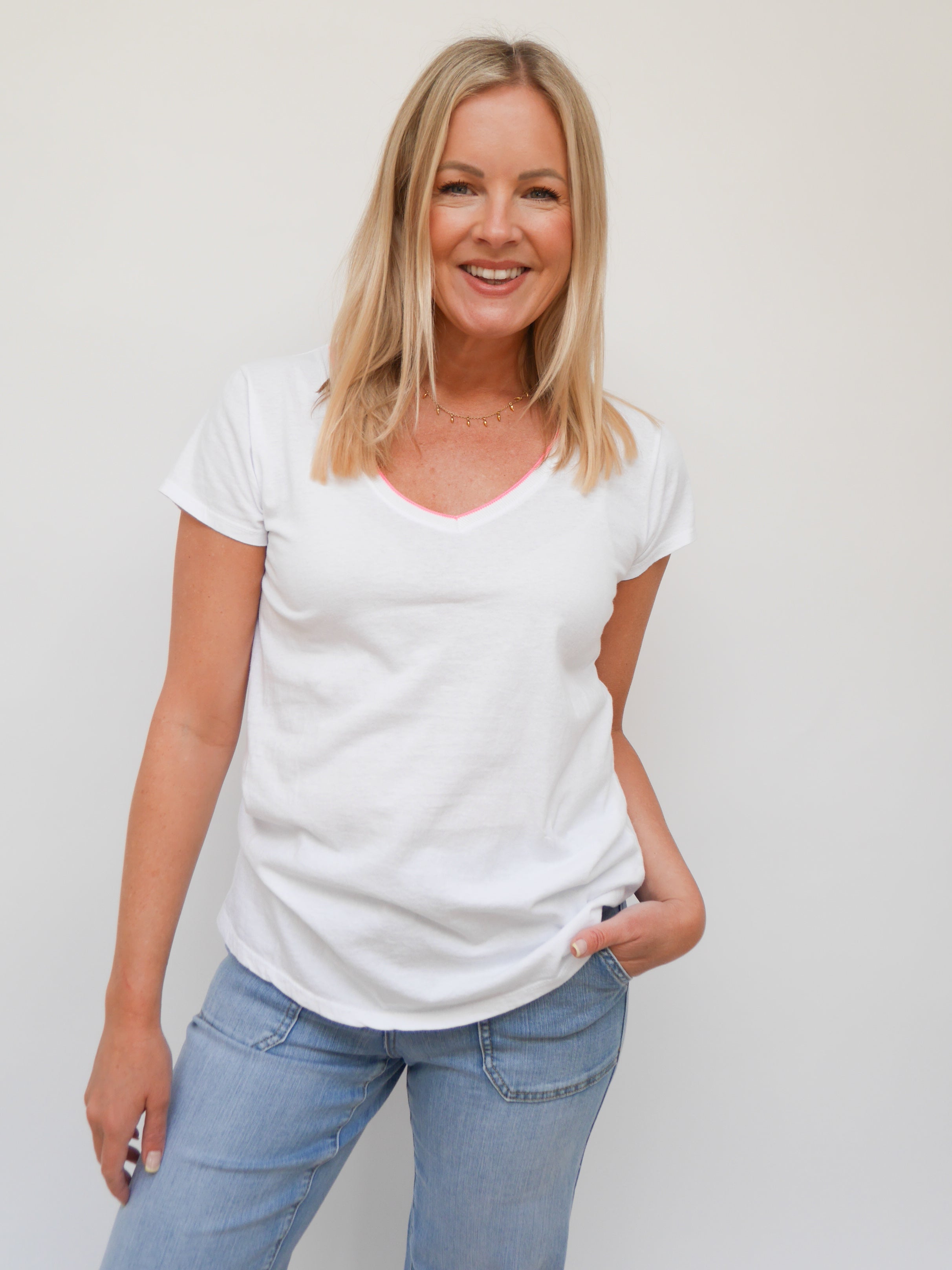 Skye Tee White