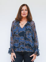 Anais Blouse Blue