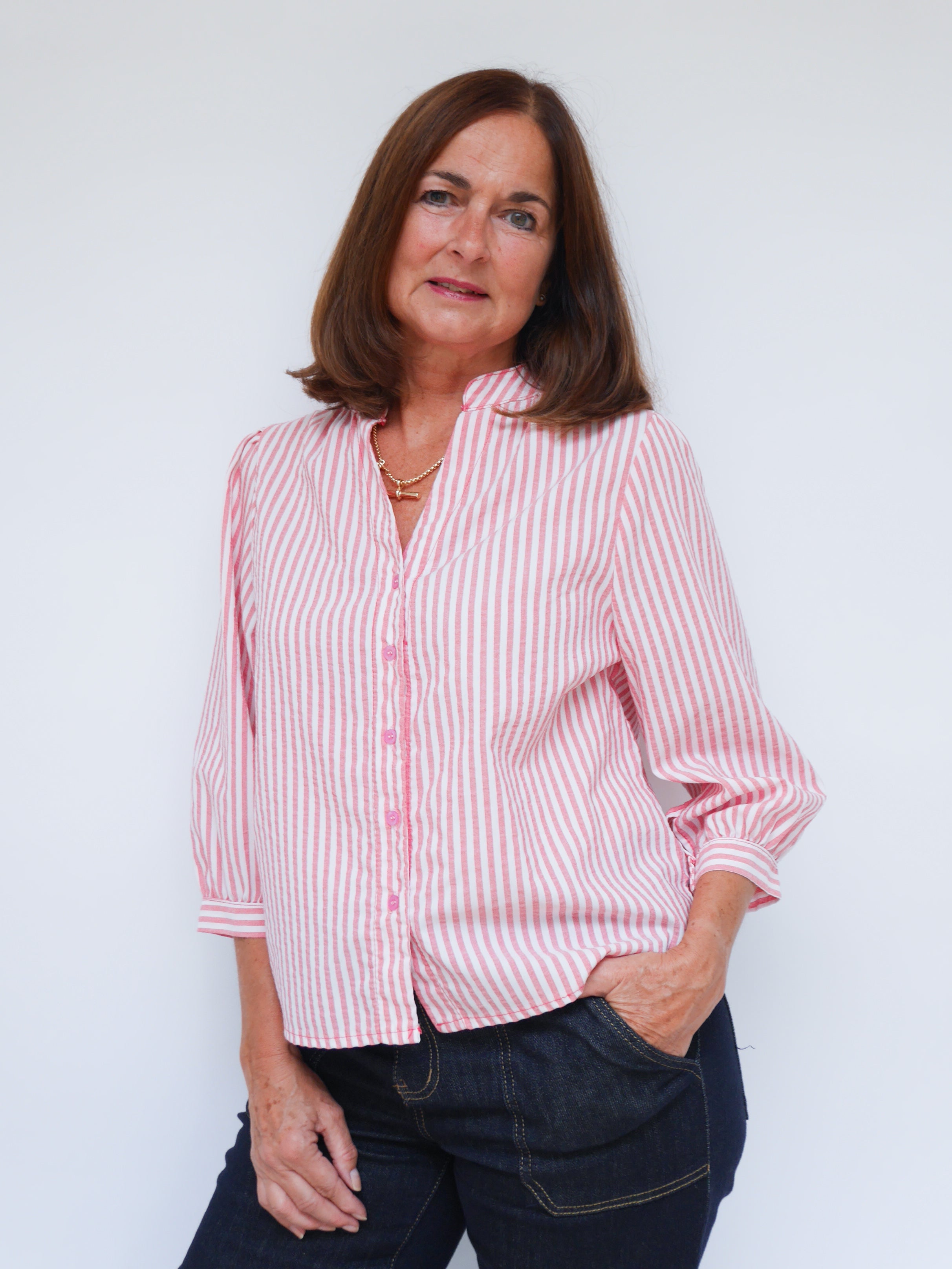 Lottie Blouse Fuchsia