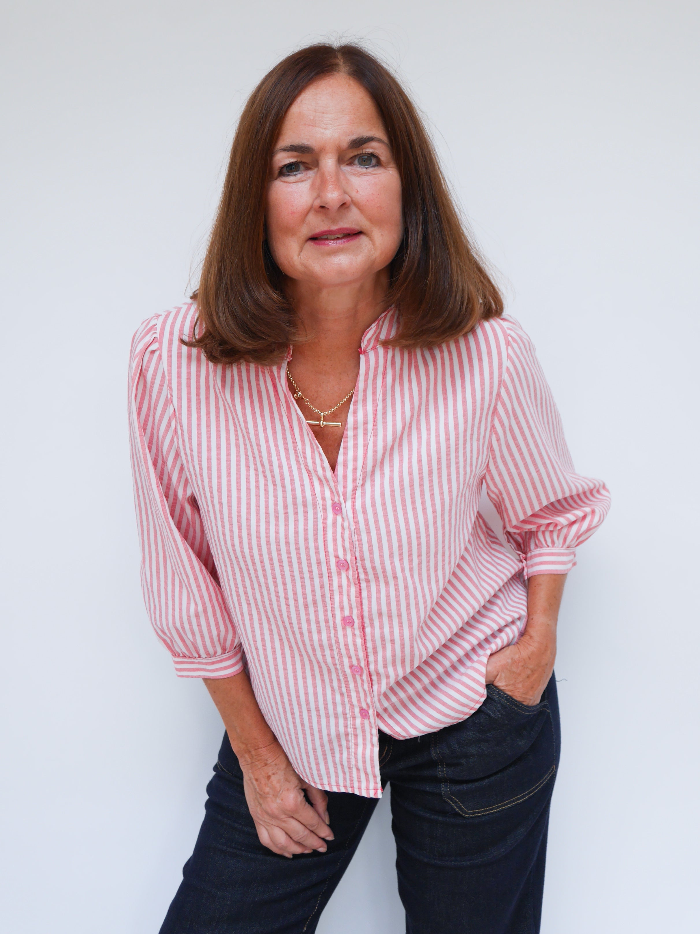 Lottie Blouse Fuchsia