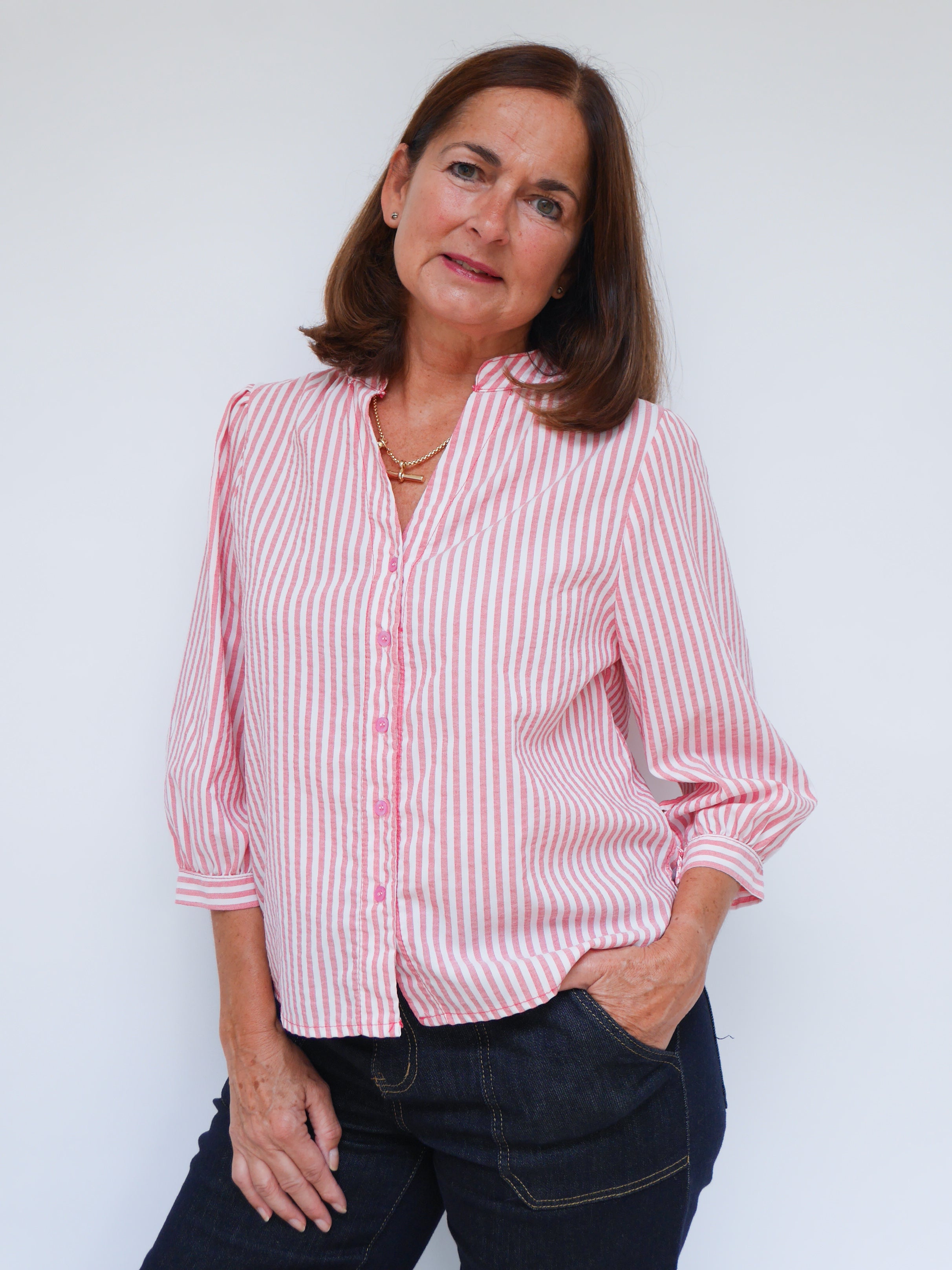Lottie Blouse Fuchsia