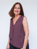 Keira Blouse Plum