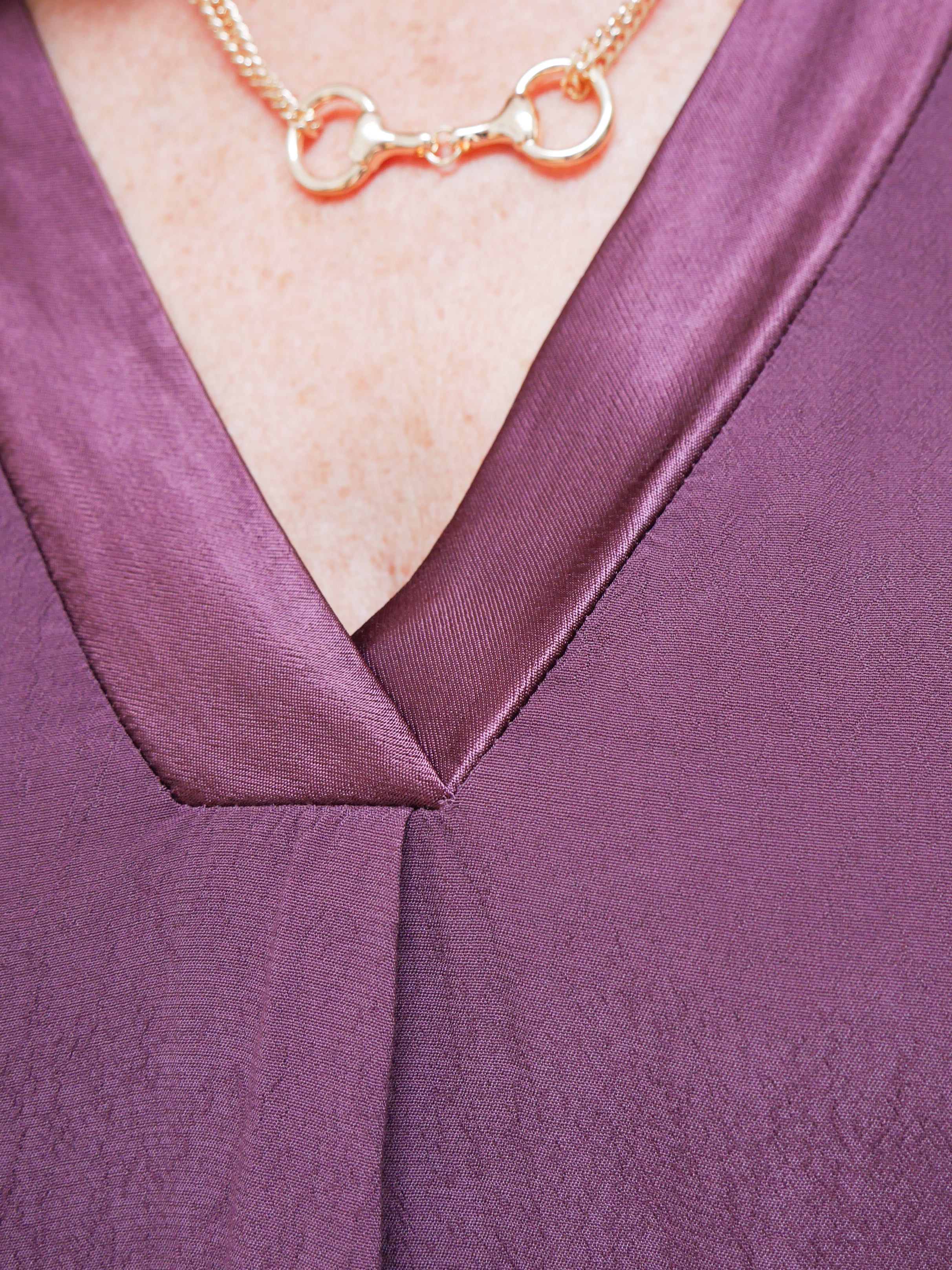 Keira Blouse Plum