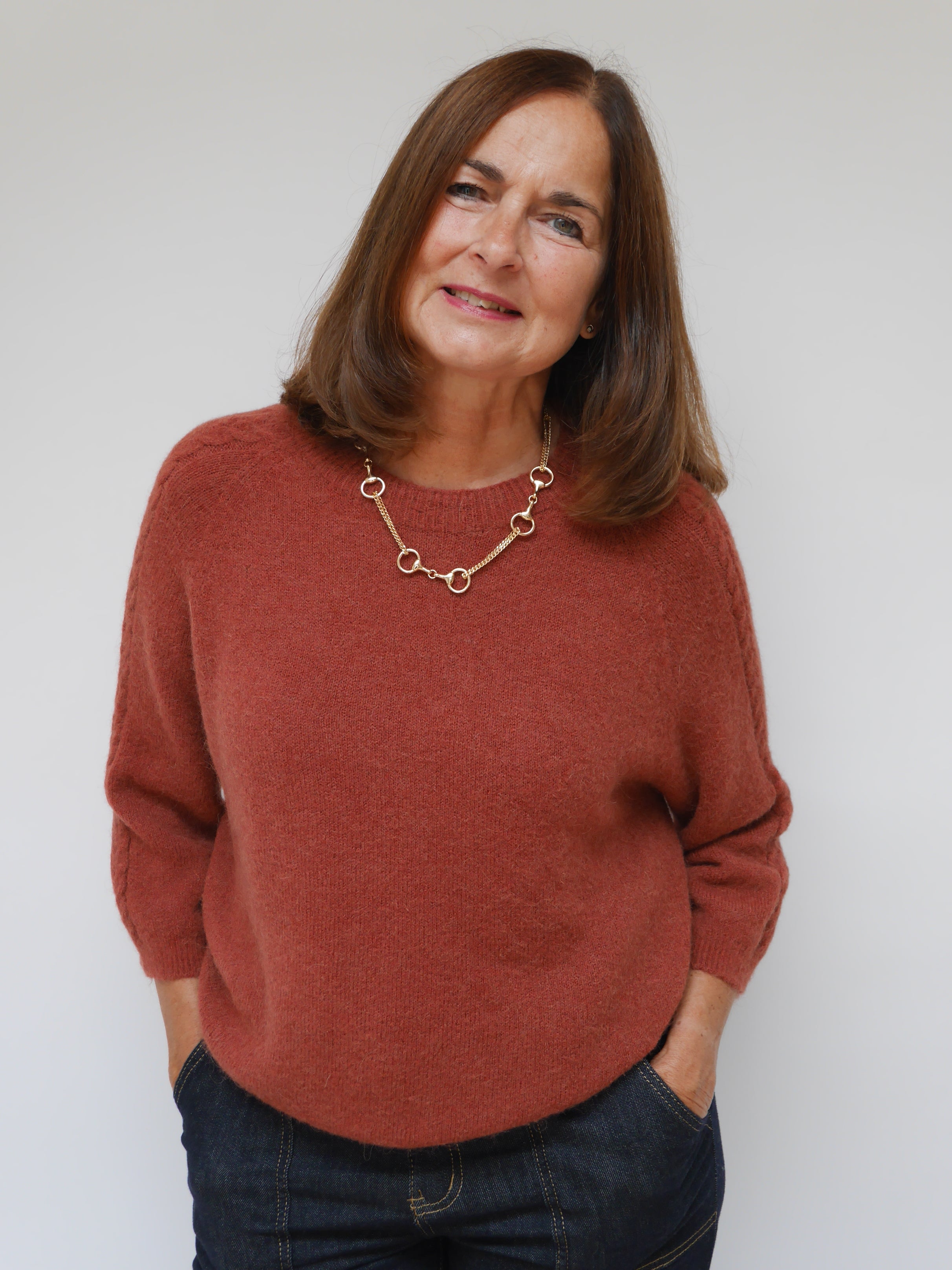 Faye Knit Rust