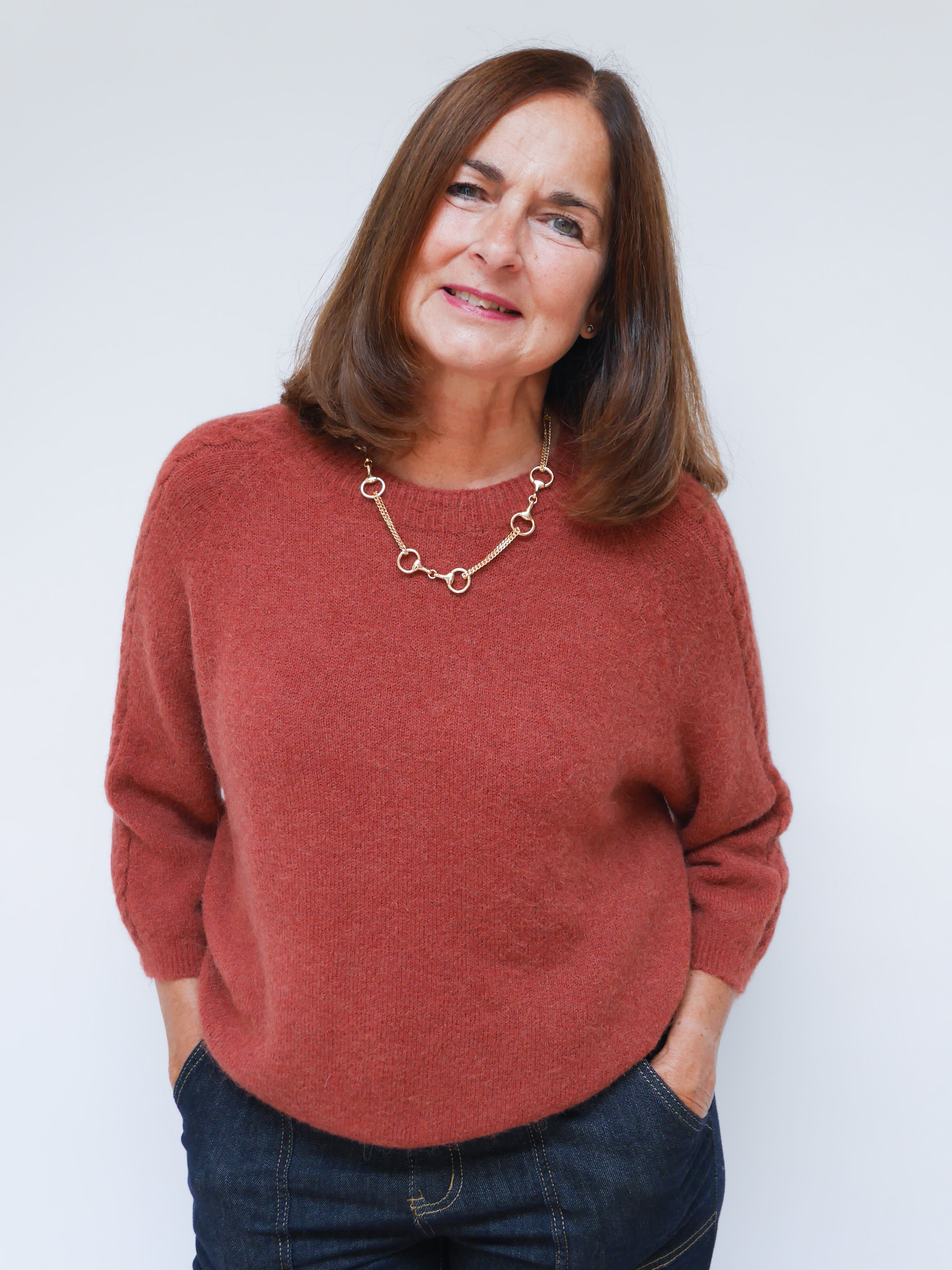 Faye Knit Rust