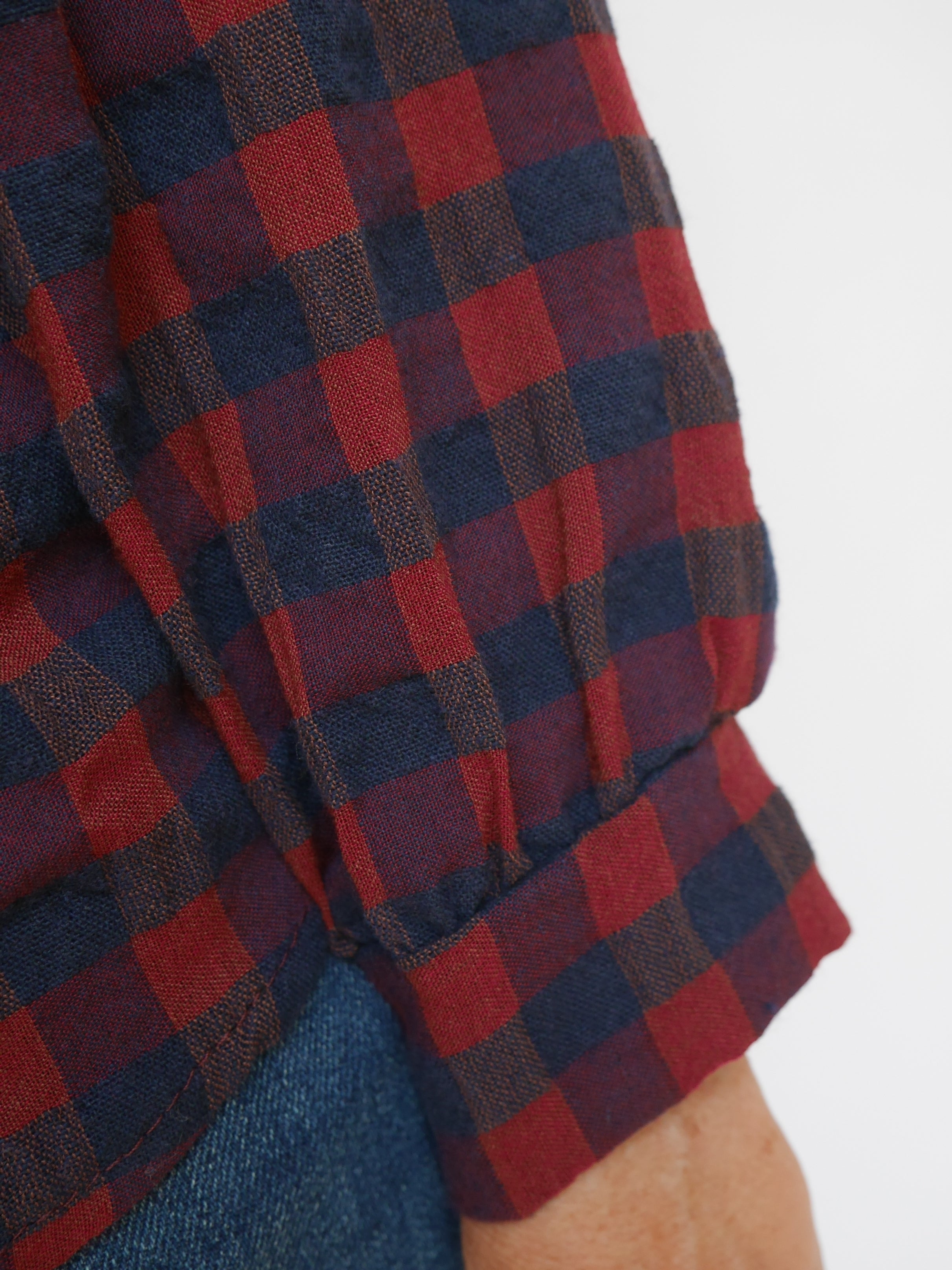 Ashley Shirt Red & Navy