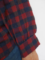 Ashley Shirt Red & Navy