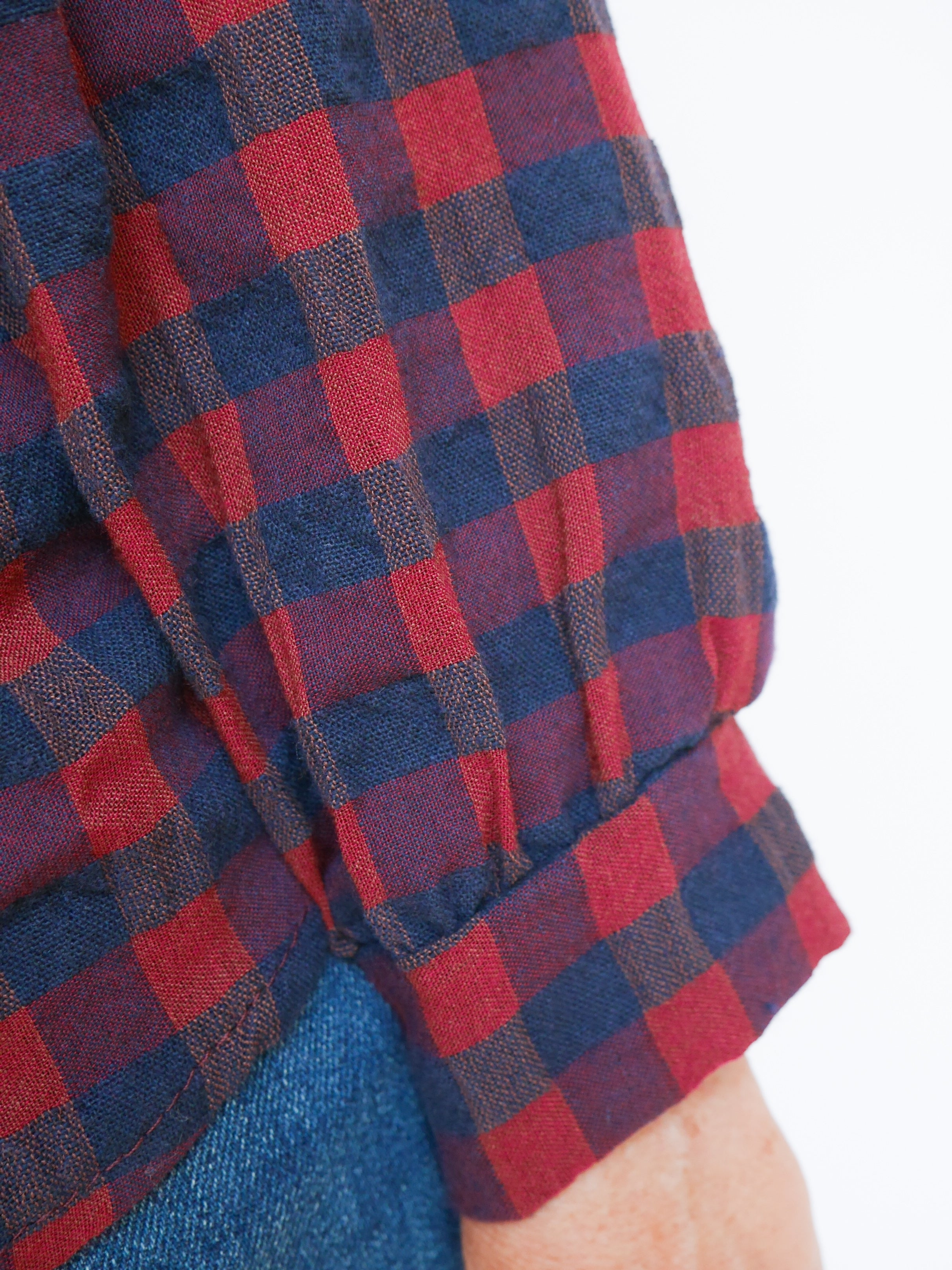 Ashley Shirt Red & Navy