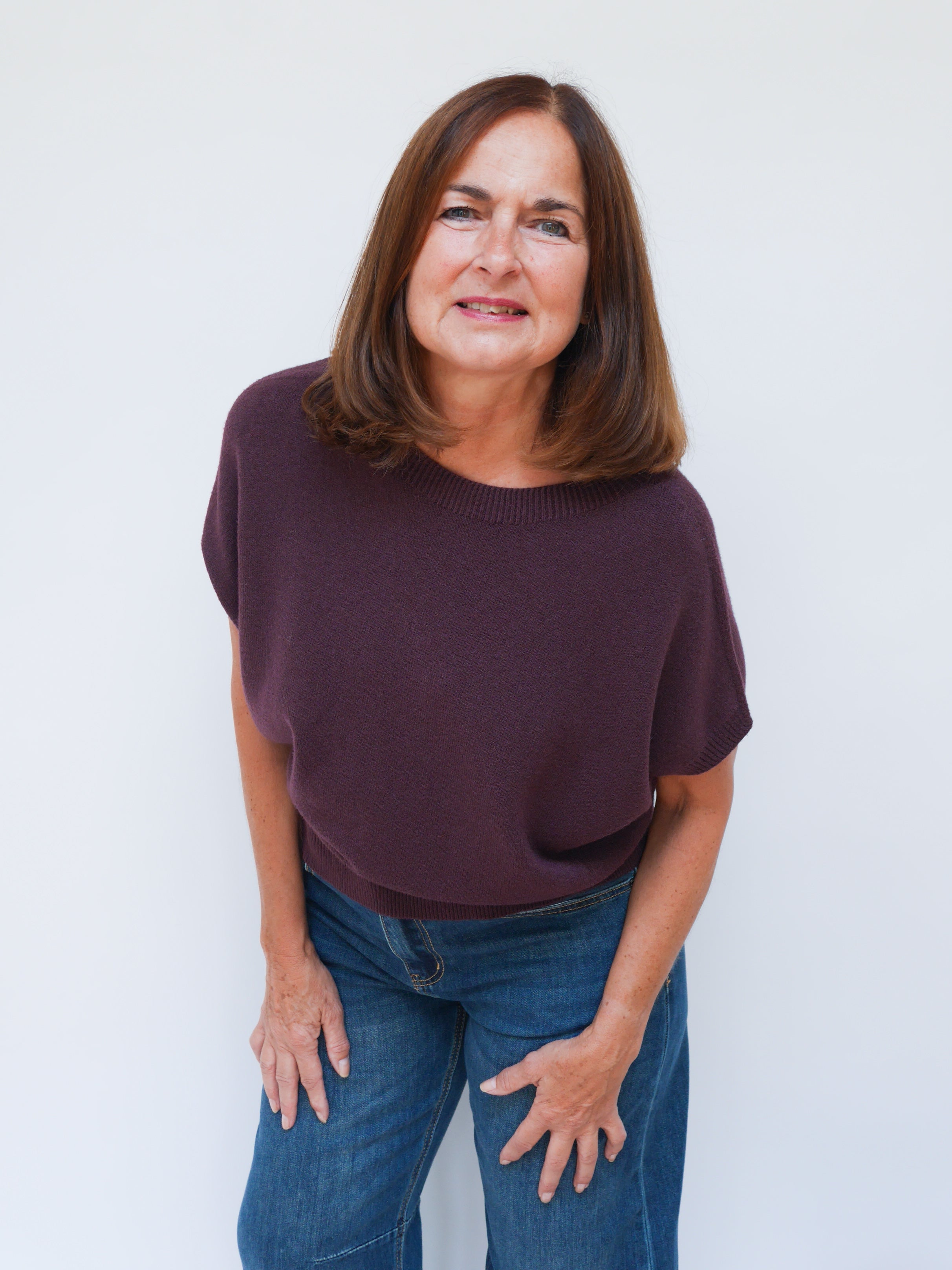 Donna Tank Bordo