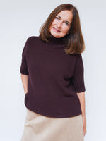 Eleanor Knit Plum