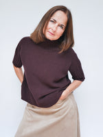 Eleanor Knit Plum