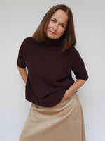 Eleanor Knit Plum
