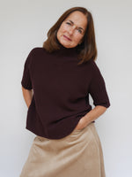Eleanor Knit Plum