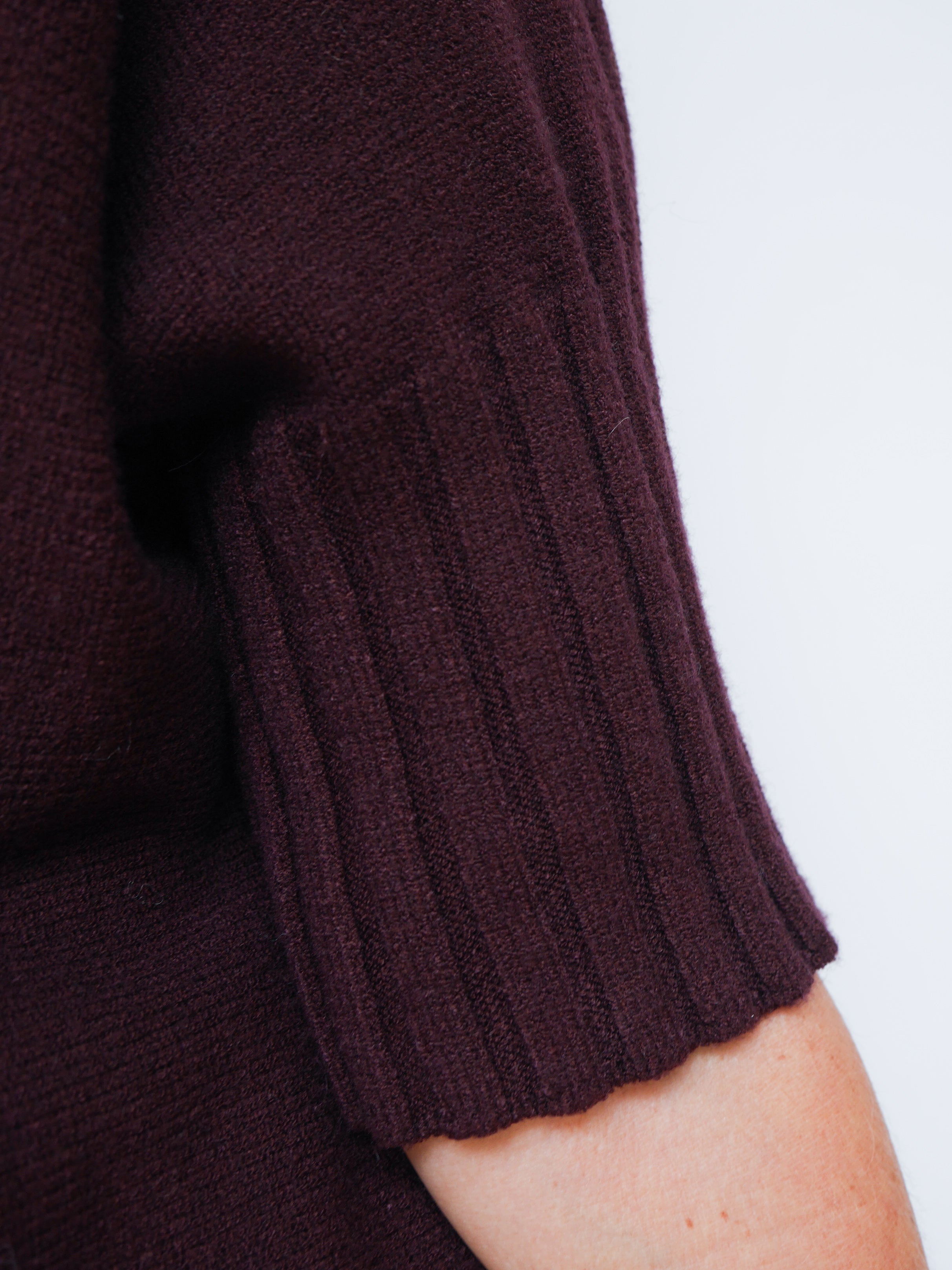 Eleanor Knit Plum