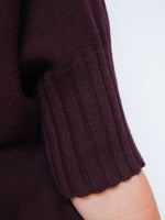 Eleanor Knit Plum