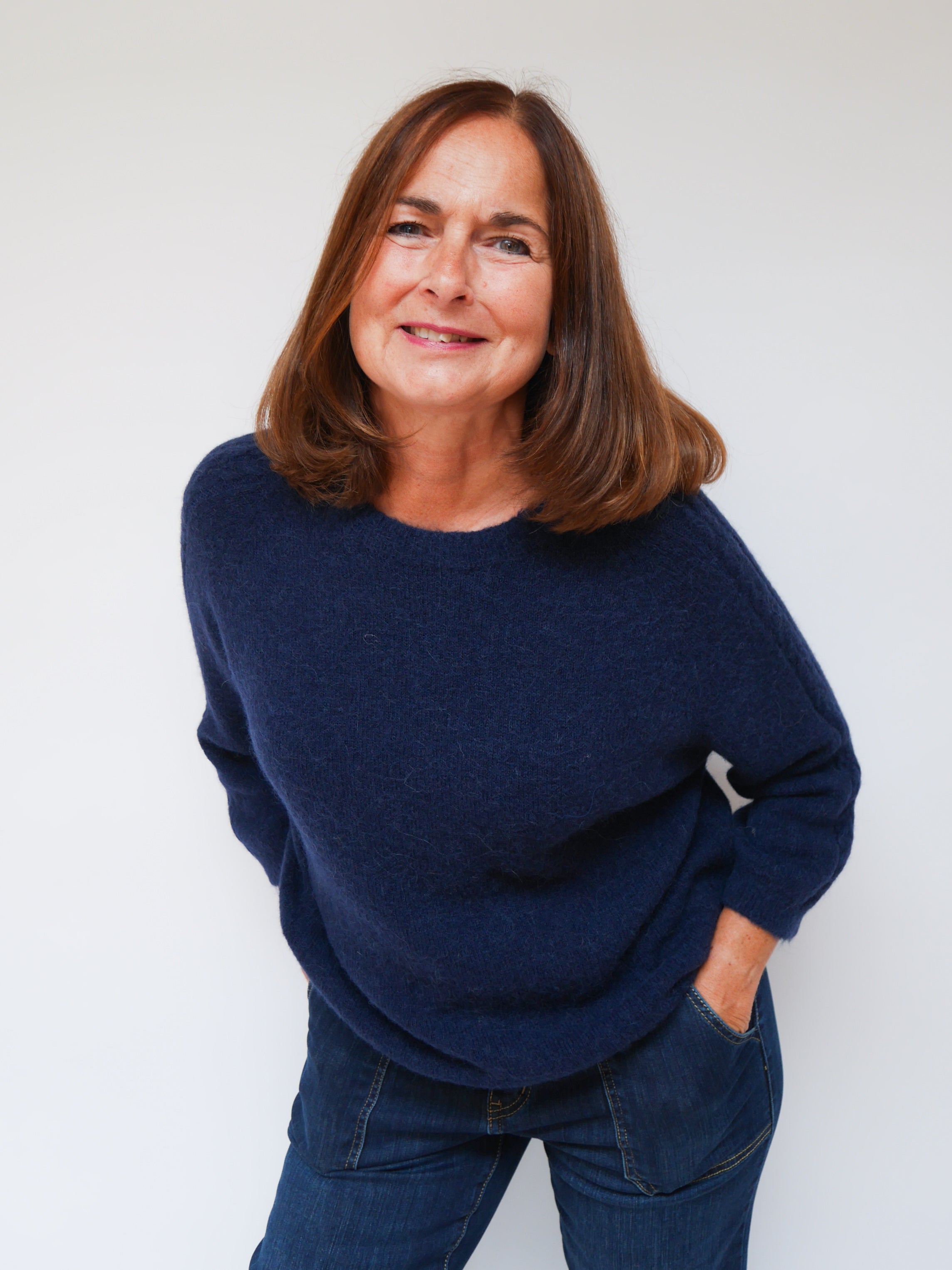 Faye Knit Navy