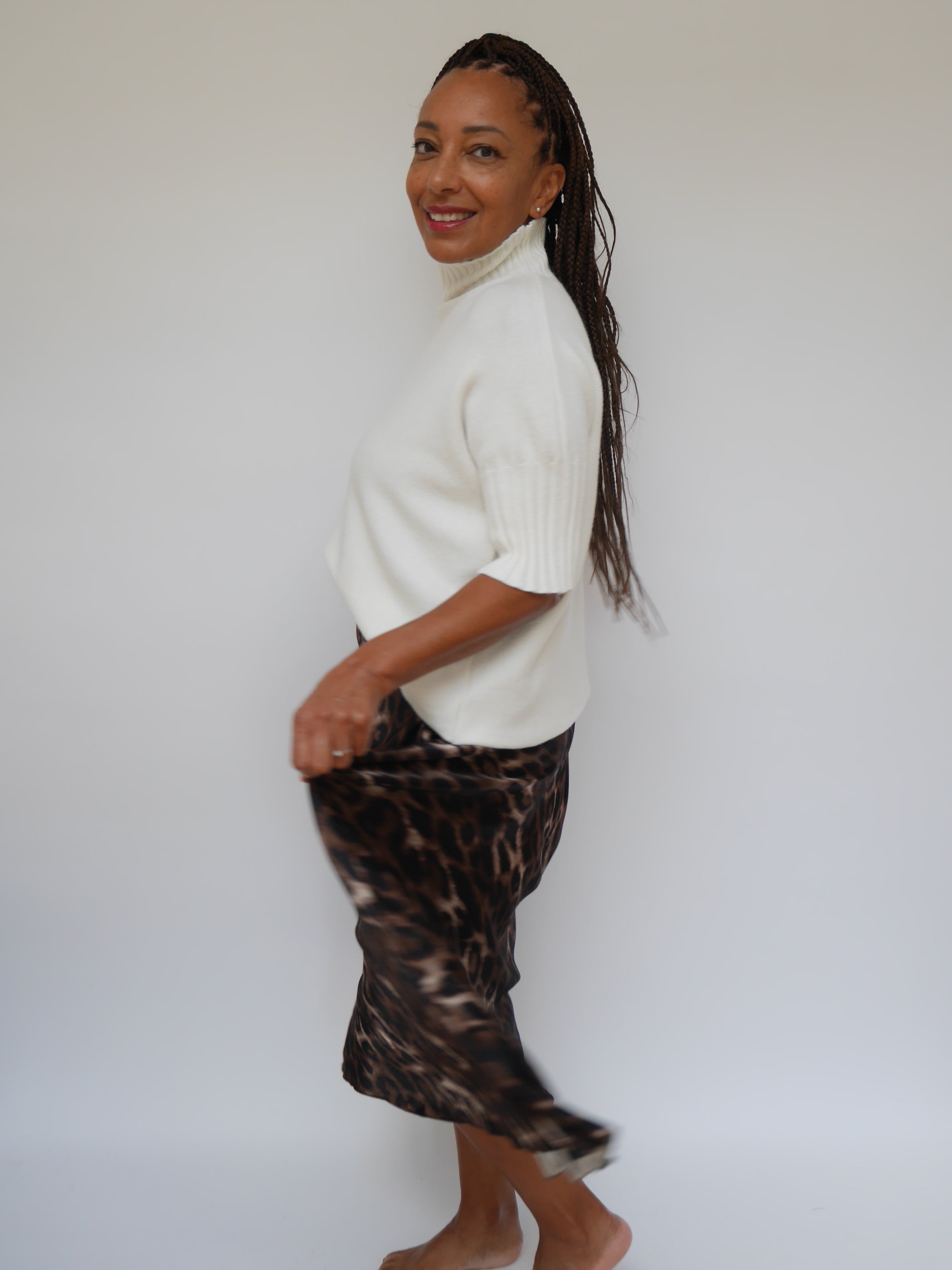 Lola Skirt Chocolate