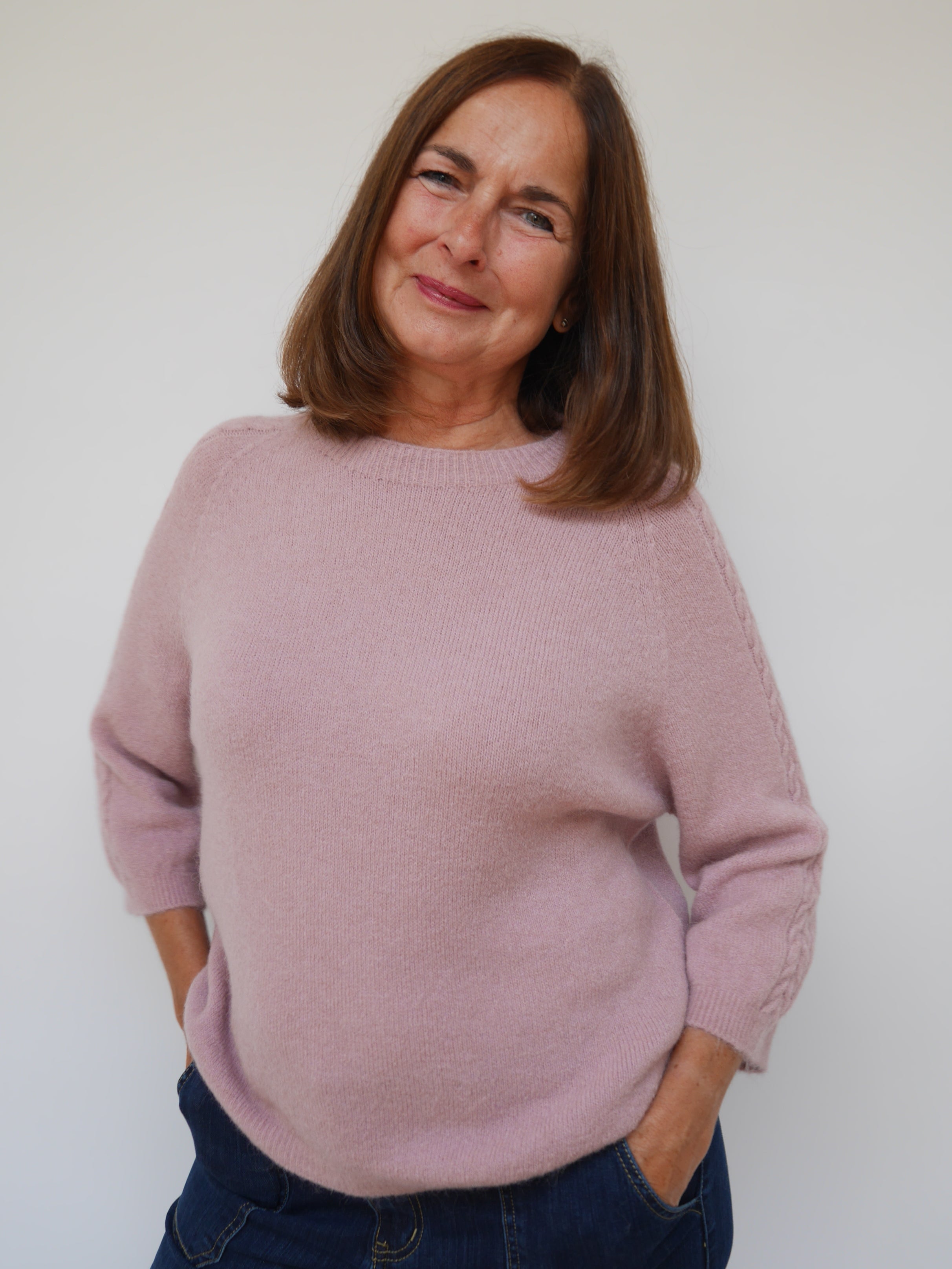 Faye Knit Rose