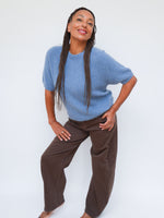 Barrel Leg Jeans Chocolate