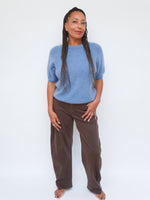 Barrel Leg Jeans Chocolate