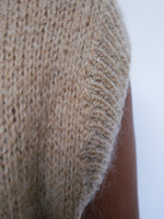 Nicole Mohair Tank Camel