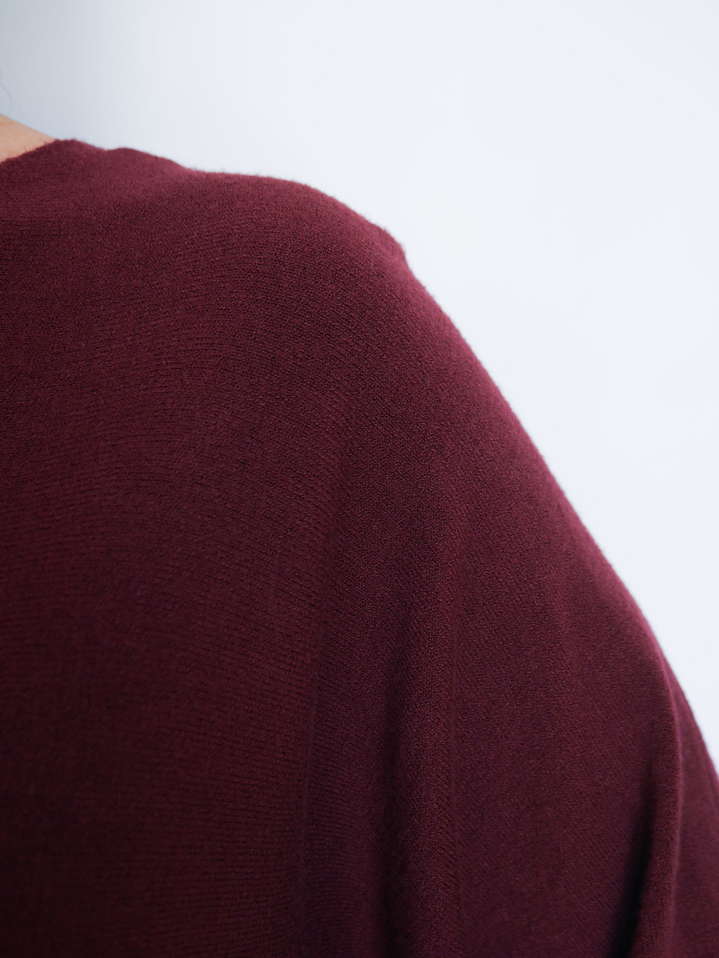 Jasmine Knit Bordo