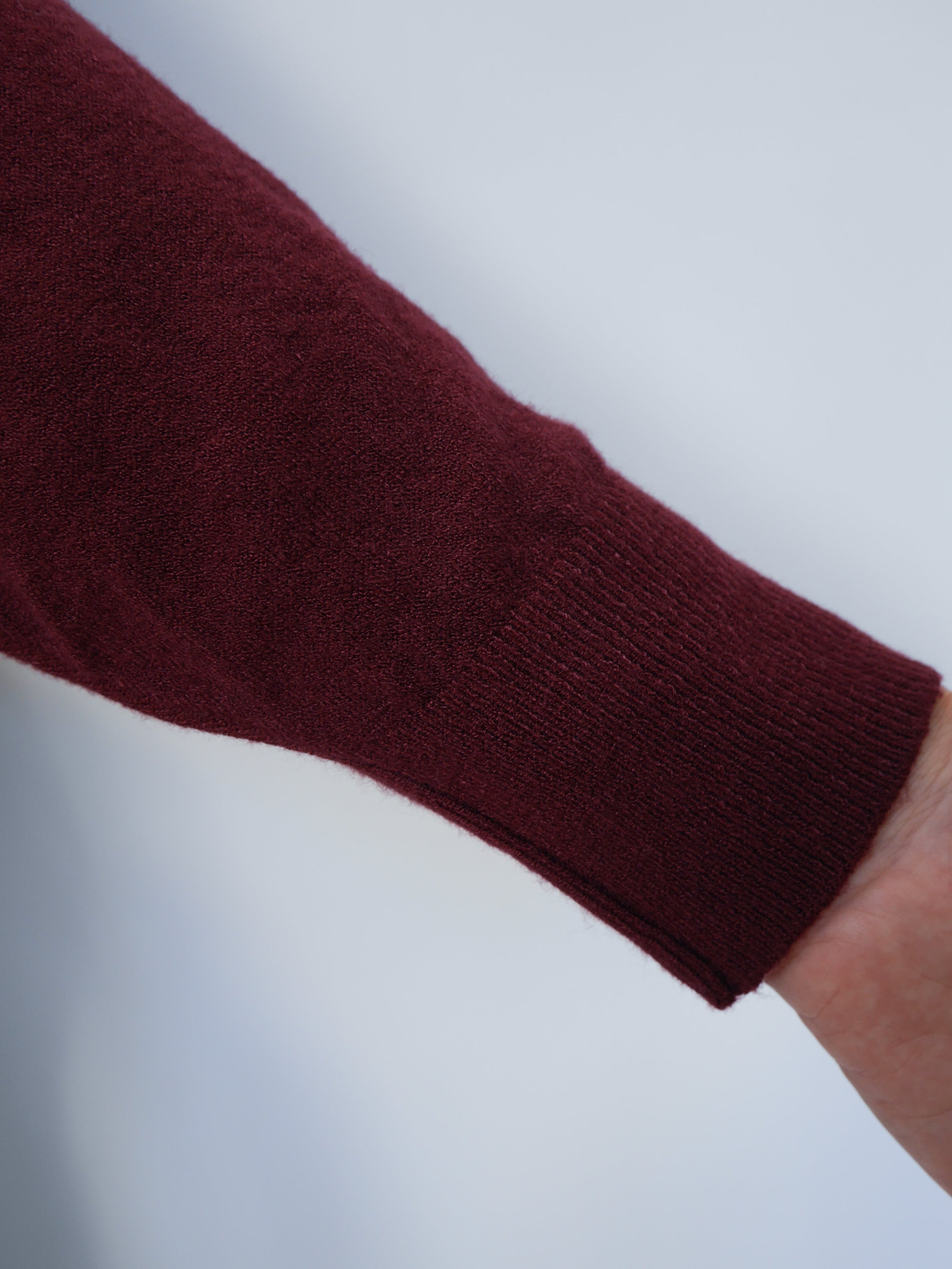 Jasmine Knit Bordo