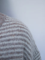 Jess Knit Oatmeal Stripe