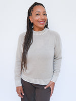 Cashmere Stitch Jumper Stone