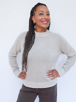 Cashmere Stitch Jumper Stone