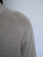 Cashmere Stitch Jumper Stone