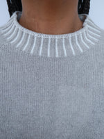 Cashmere Stitch Jumper Stone