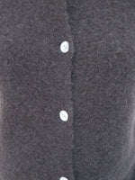 Jemma Alpaca Cardigan Chocolate