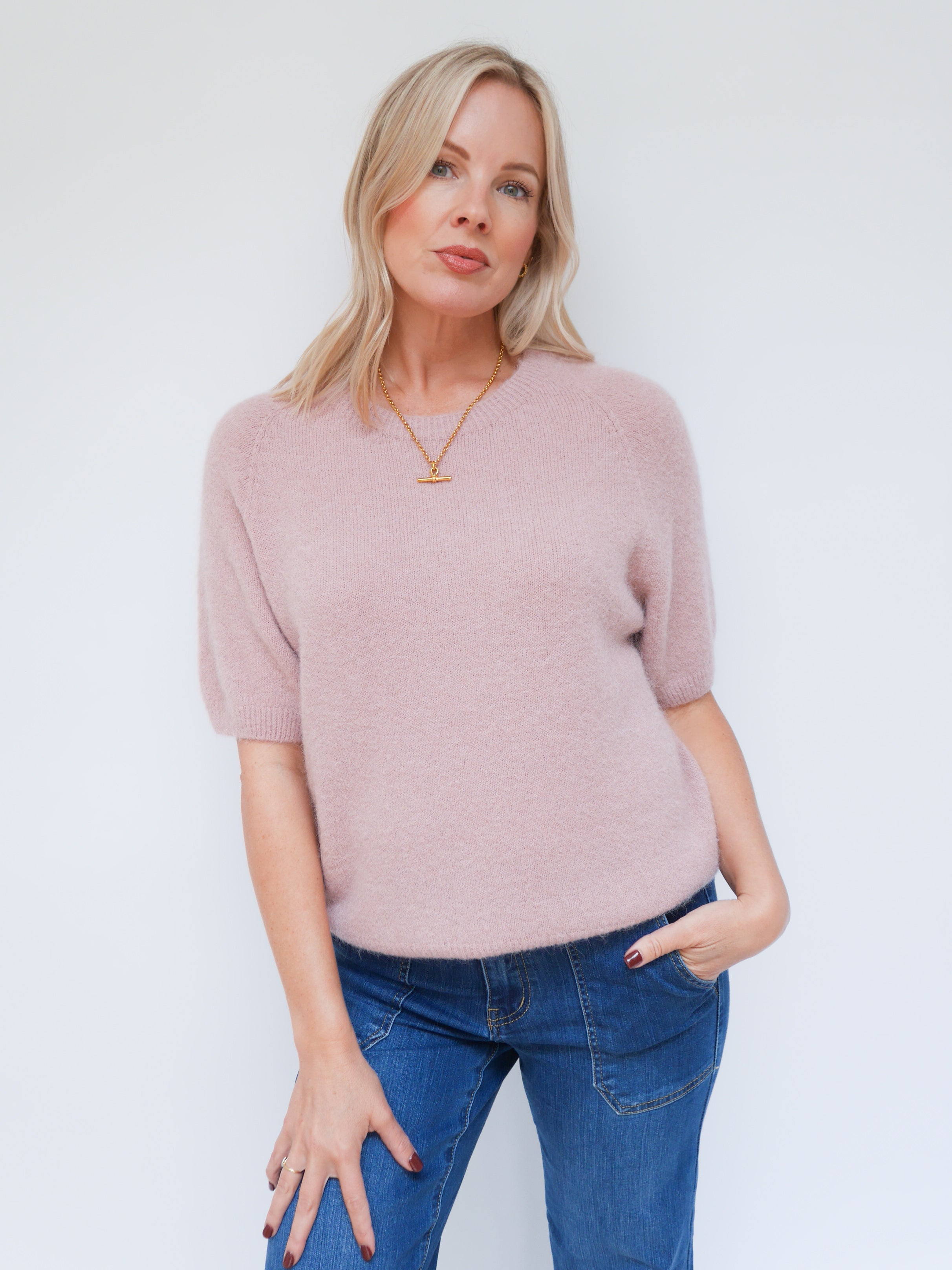 Nina Knit Rose