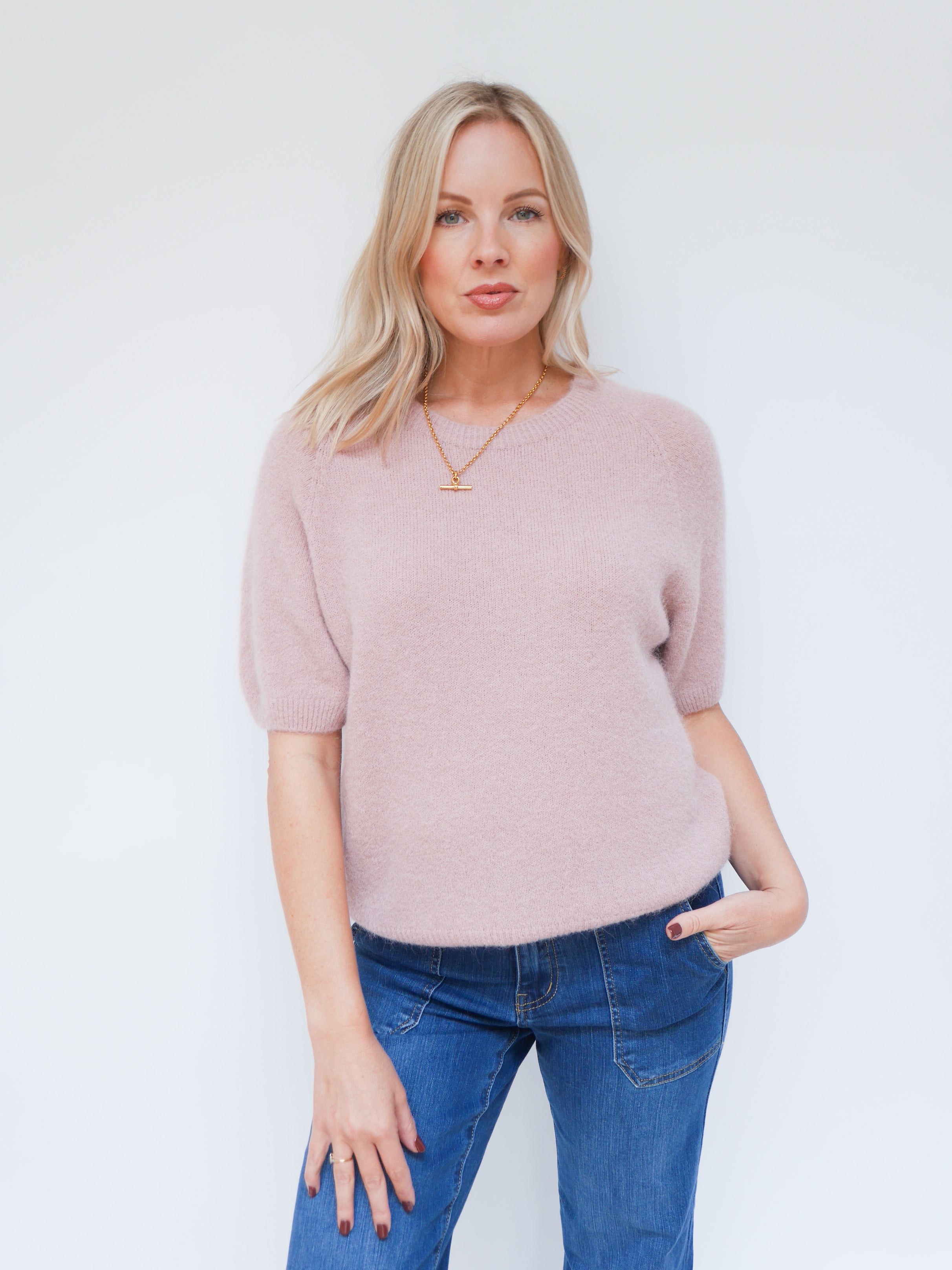 Nina Knit Rose