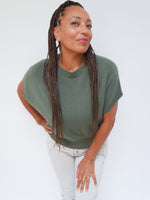 Donna Tank Khaki