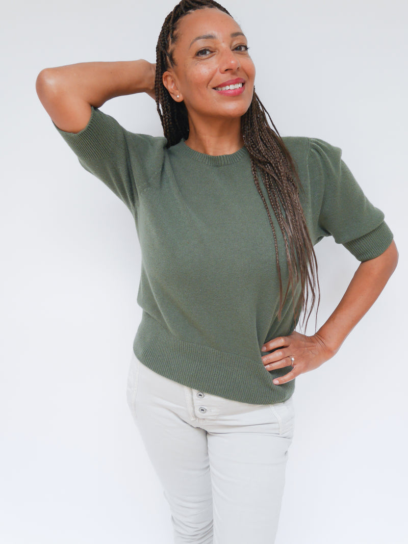 Bonnie Knit Khaki
